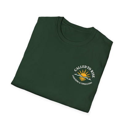 Called to Serve T-Shirt — Volunteer Faith Tee ("Called to Serve" with Sunrise)