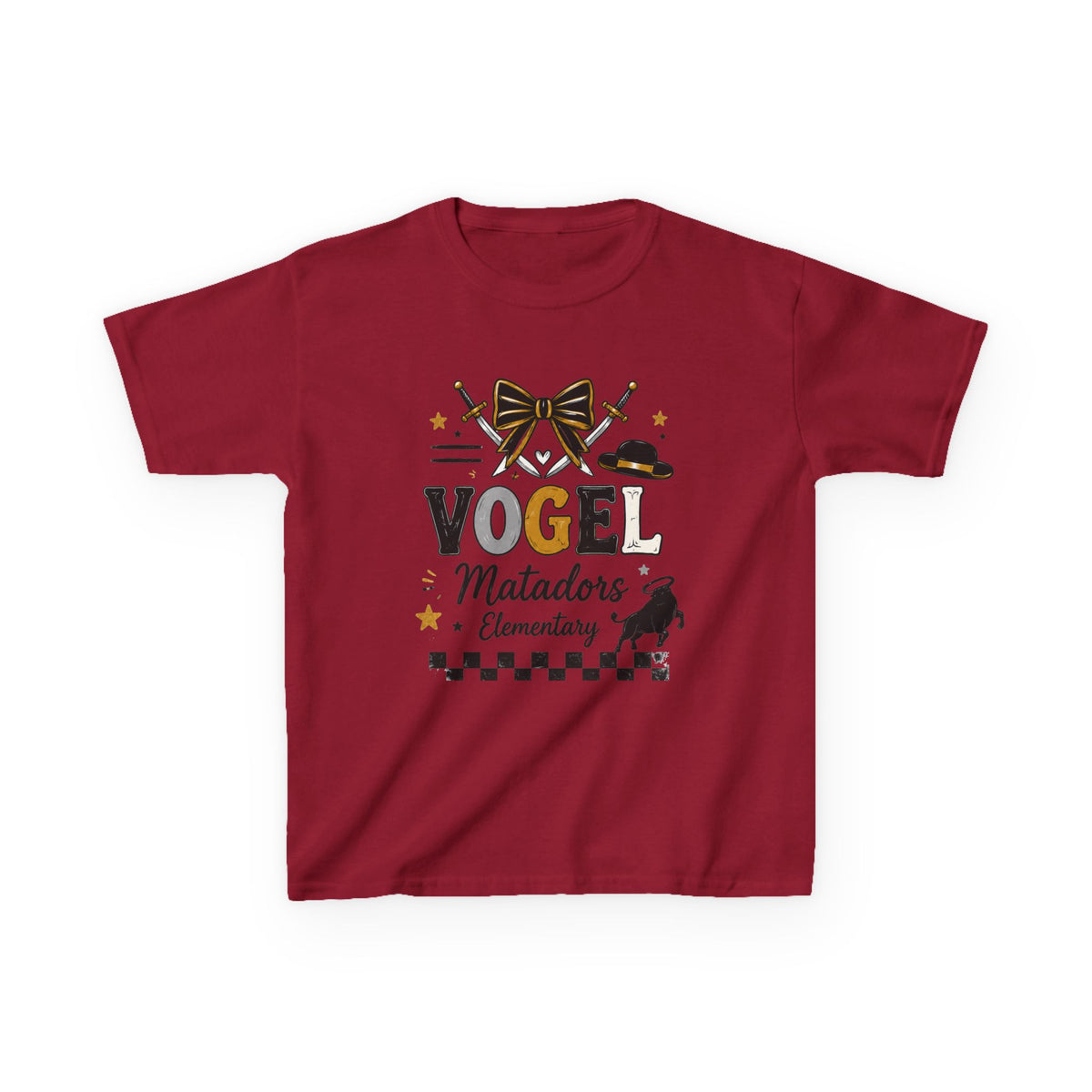 Matadors Elementary Kids T‑Shirt — "Vogel" School Spirit Tee