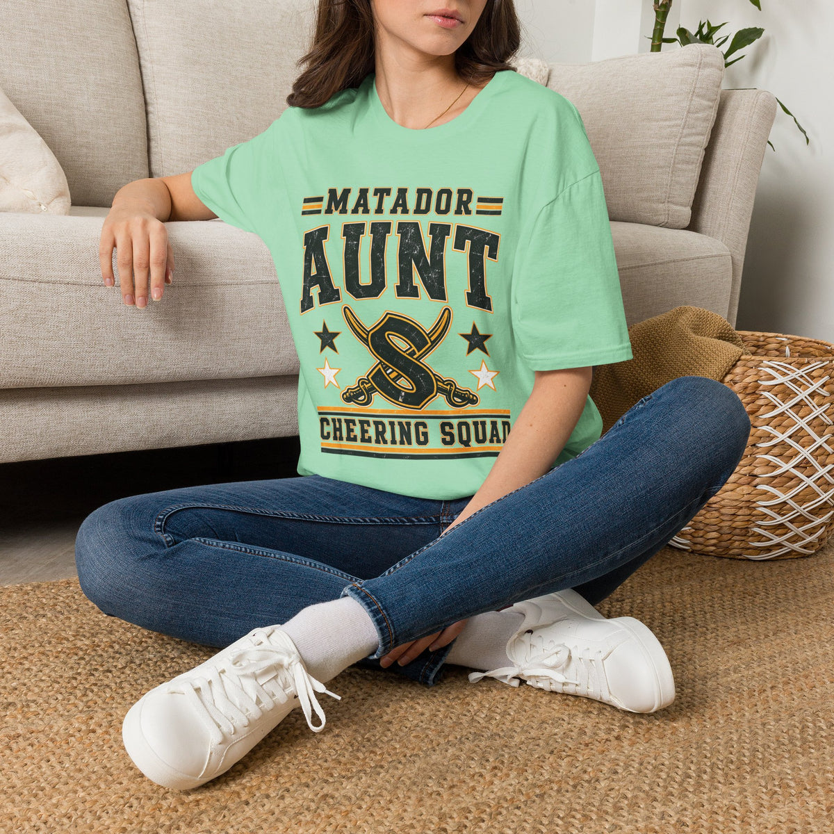 Matador Aunt T-Shirt — Cheer Squad Supporter Tee
