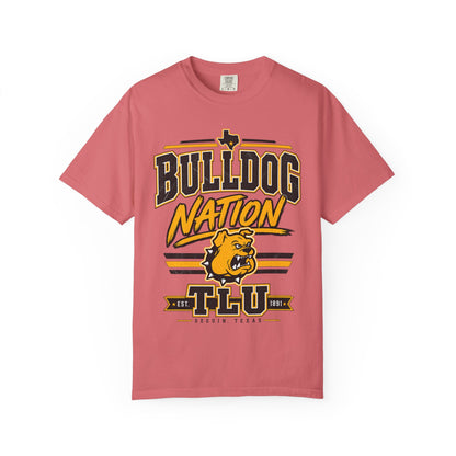 Bulldog Nation T-Shirt — TLU Mascot College Tee