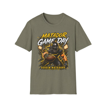 Matador Game Day Football T-Shirt — Seguin Matadors Fan Tee