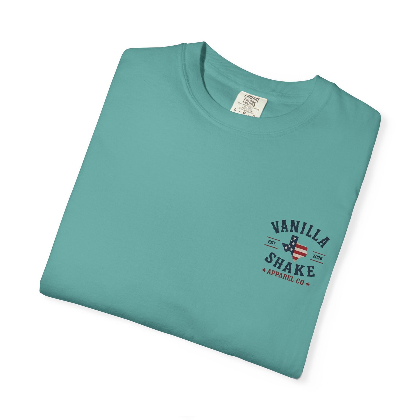 Mr. & Mrs. Shake 4th of July Unisex Garment-Dyed T-shirt
