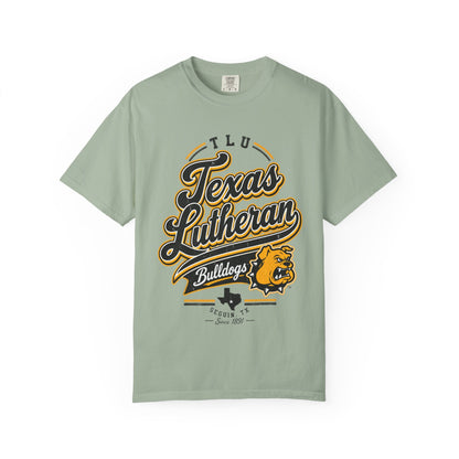 Texas Lutheran Bulldogs Vintage Script T-Shirt