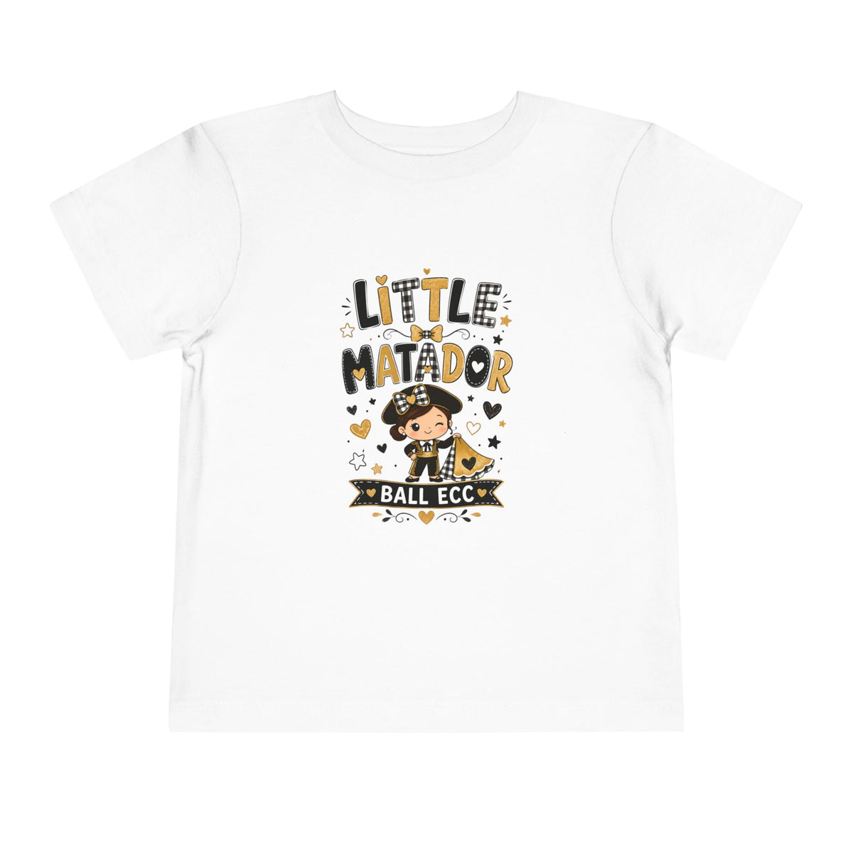 Little Matador Toddler Tee — Cute Bullfighter Baby Shirt