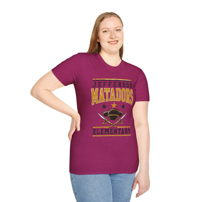 Jefferson Matadors Elementary T-Shirt — School Spirit Tee