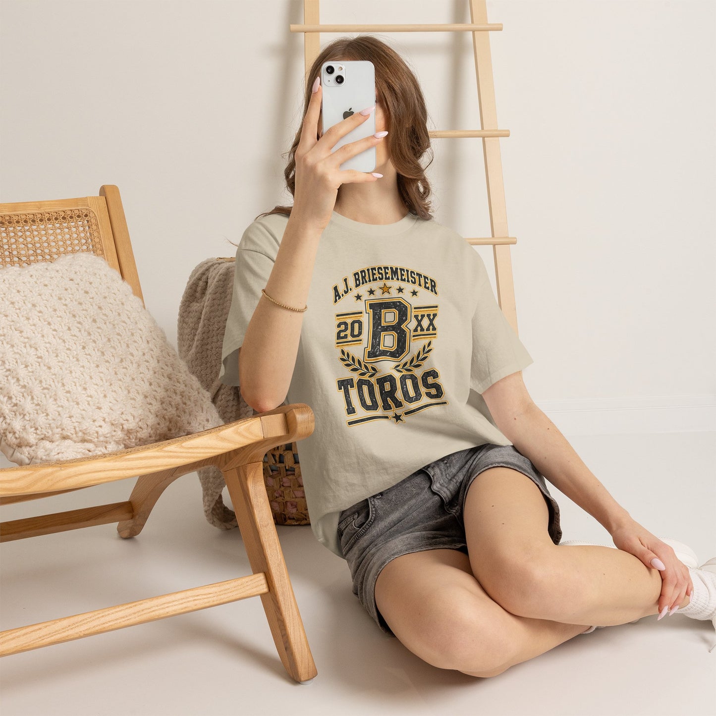 Toros Sports Crest Tee — A.J. Briesemeister Vintage Athletic Shirt