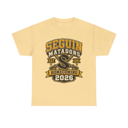 Seguin Matadors Homecoming 2026 T-Shirt