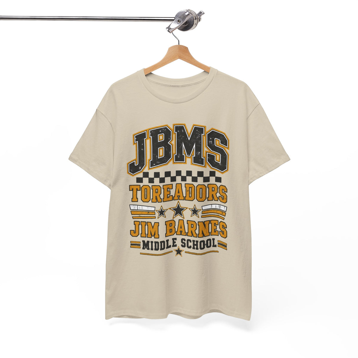 Jim Barnes Middle School Toreadors Tee — JBMS School Spirit T-Shirt
