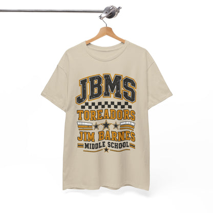 Jim Barnes Middle School Toreadors Tee — JBMS School Spirit T-Shirt