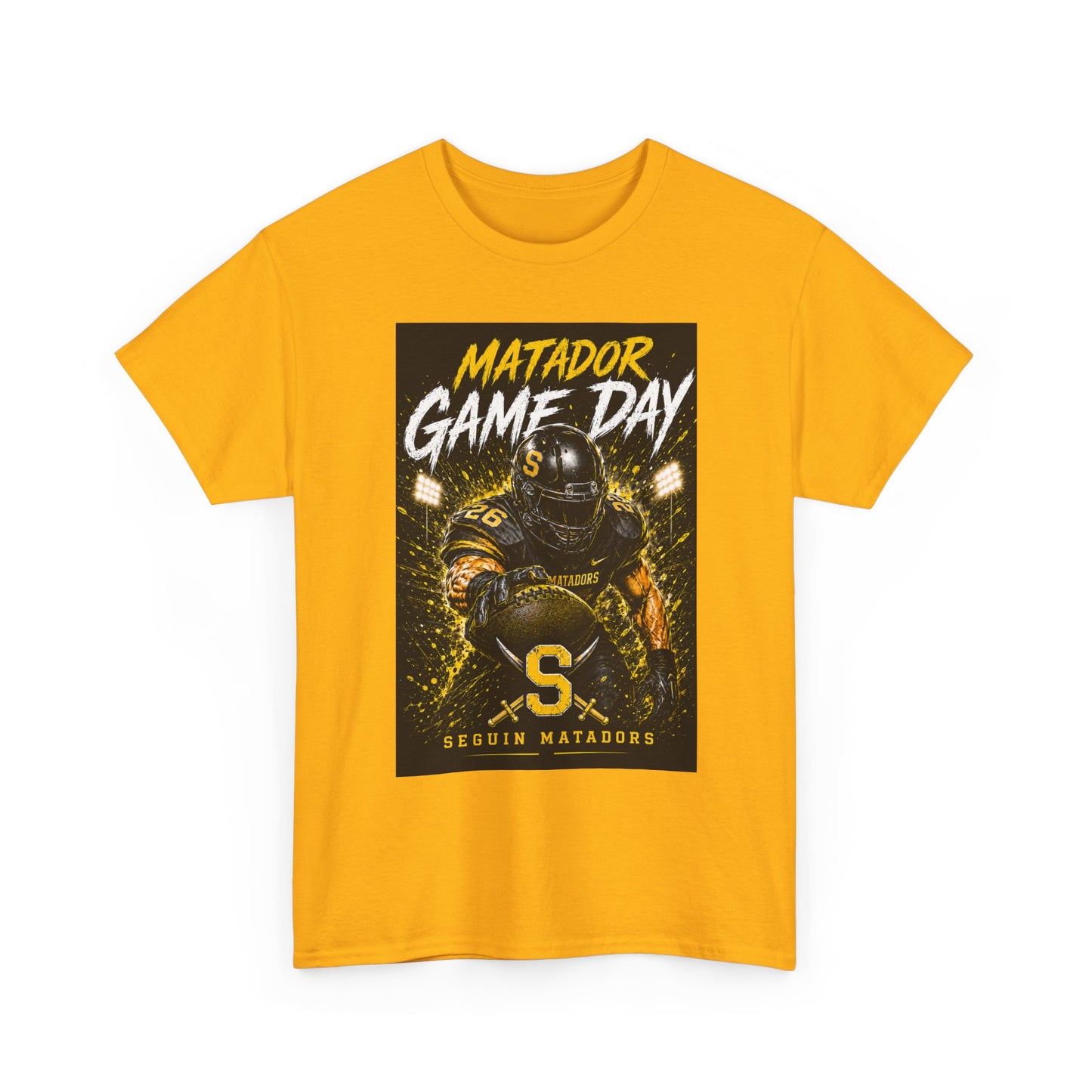 Matador Game Day T-Shirt — Seguin Matadors Football Fan Tee