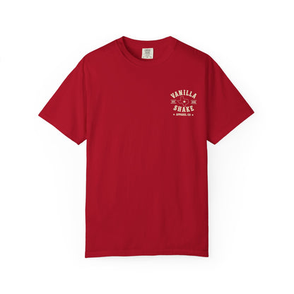 Mr. & Mrs. Shake Logo 2 - Unisex Garment-Dyed T-shirt