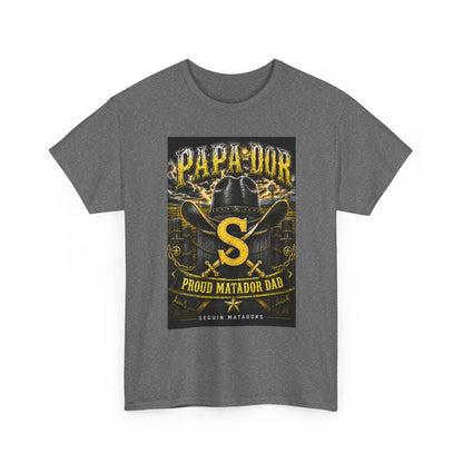 Matador Dad T-Shirt – "Papa-Dor" Proud Matador Design