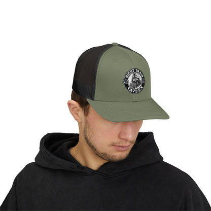 Night Train Tavern Trucker Cap-Embroidery