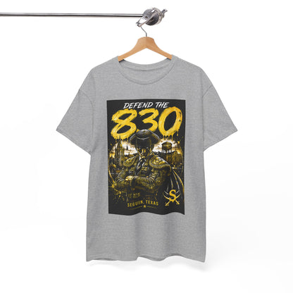 Defend The 830 Matador T-Shirt — San Antonio Pride, Military/Streetwear Graphic Tee