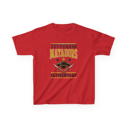 Jefferson Matadors Elementary Kids T-Shirt — School Spirit Tee