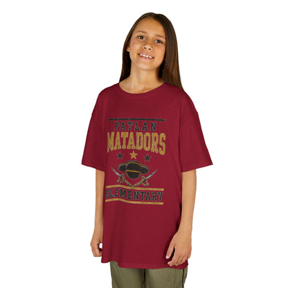 Patlan Matadors Elementary Kids T‑Shirt — School Spirit Tee