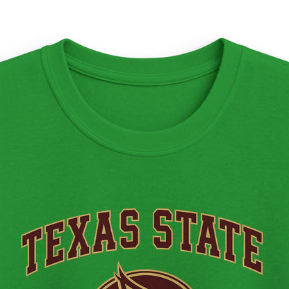 Texas State Bobcats Kids T-Shirt — Retro 1899 College Mascot Tee