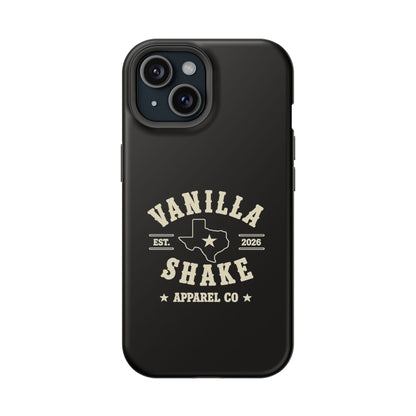 Black w/Ivory Logo lmpact-Resistant Phone Cases