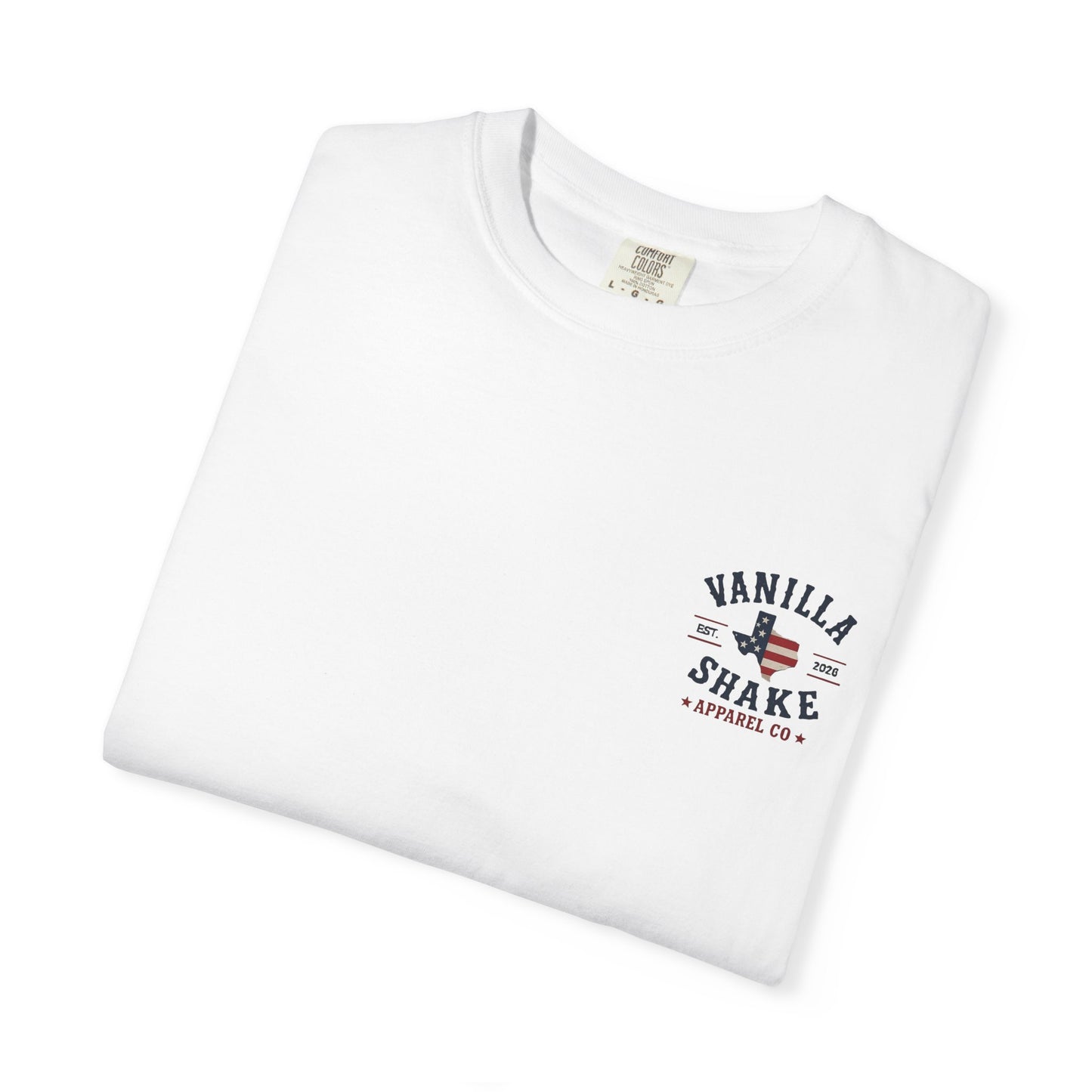 Mr. & Mrs. Shake 4th of July Unisex Garment-Dyed T-shirt