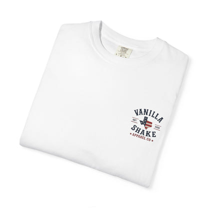 Mr. & Mrs. Shake 4th of July Unisex Garment-Dyed T-shirt