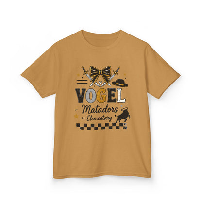 Matadors Elementary Kids T‑Shirt — "Vogel" School Spirit Tee