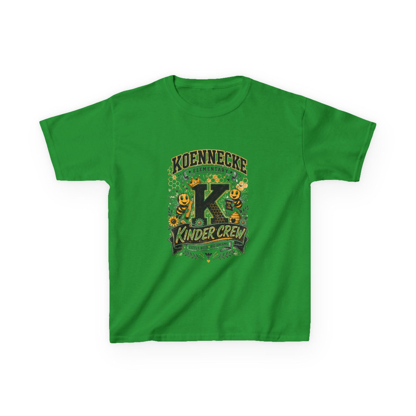 Kinder Crew Kids T-Shirt — 'Koennecke Kinder Crew' School Spirit Tee