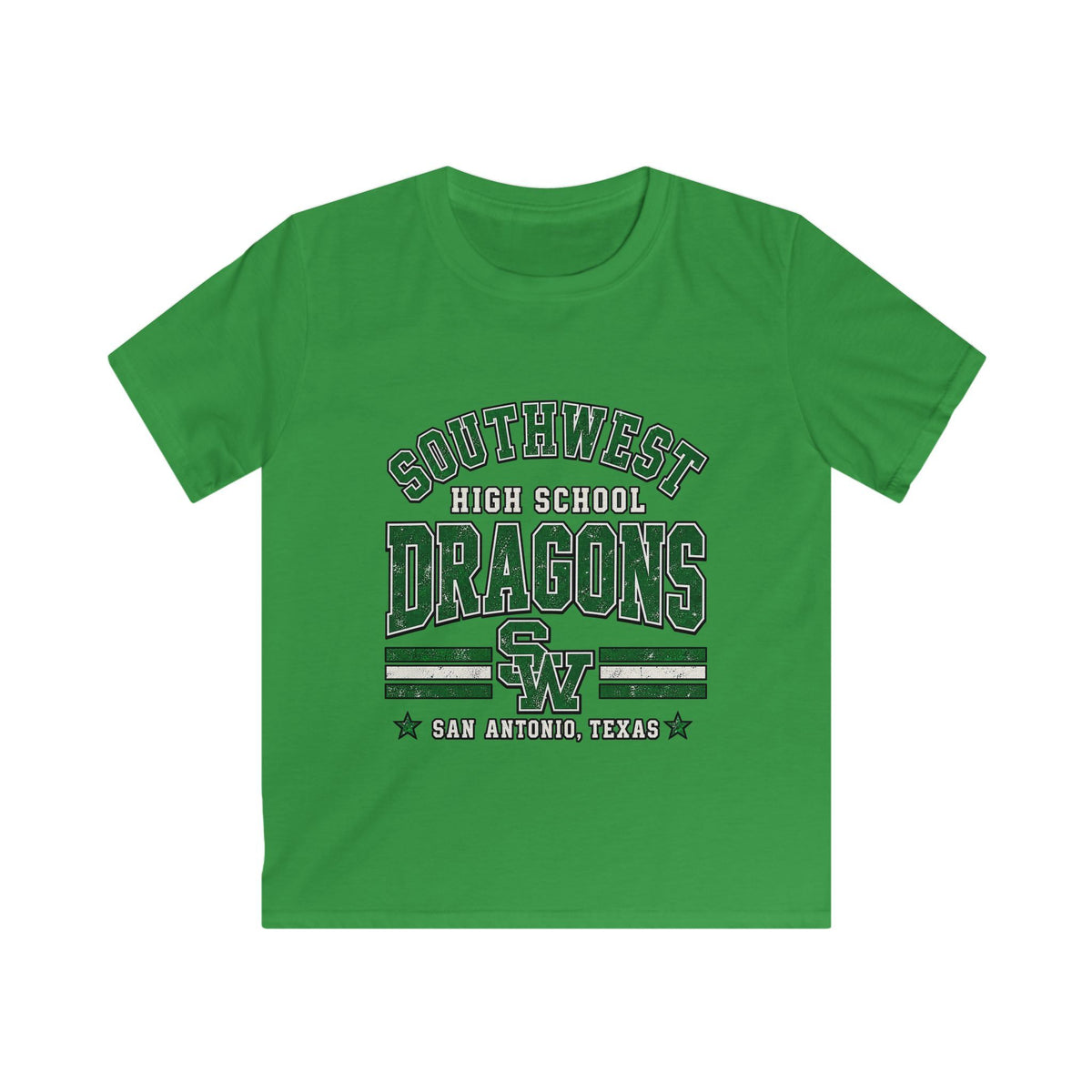 Southwest Dragons Kids T‑Shirt — High School Sports Tee (San Antonio, Texas)