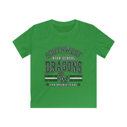 Southwest Dragons Kids T‑Shirt — High School Sports Tee (San Antonio, Texas)