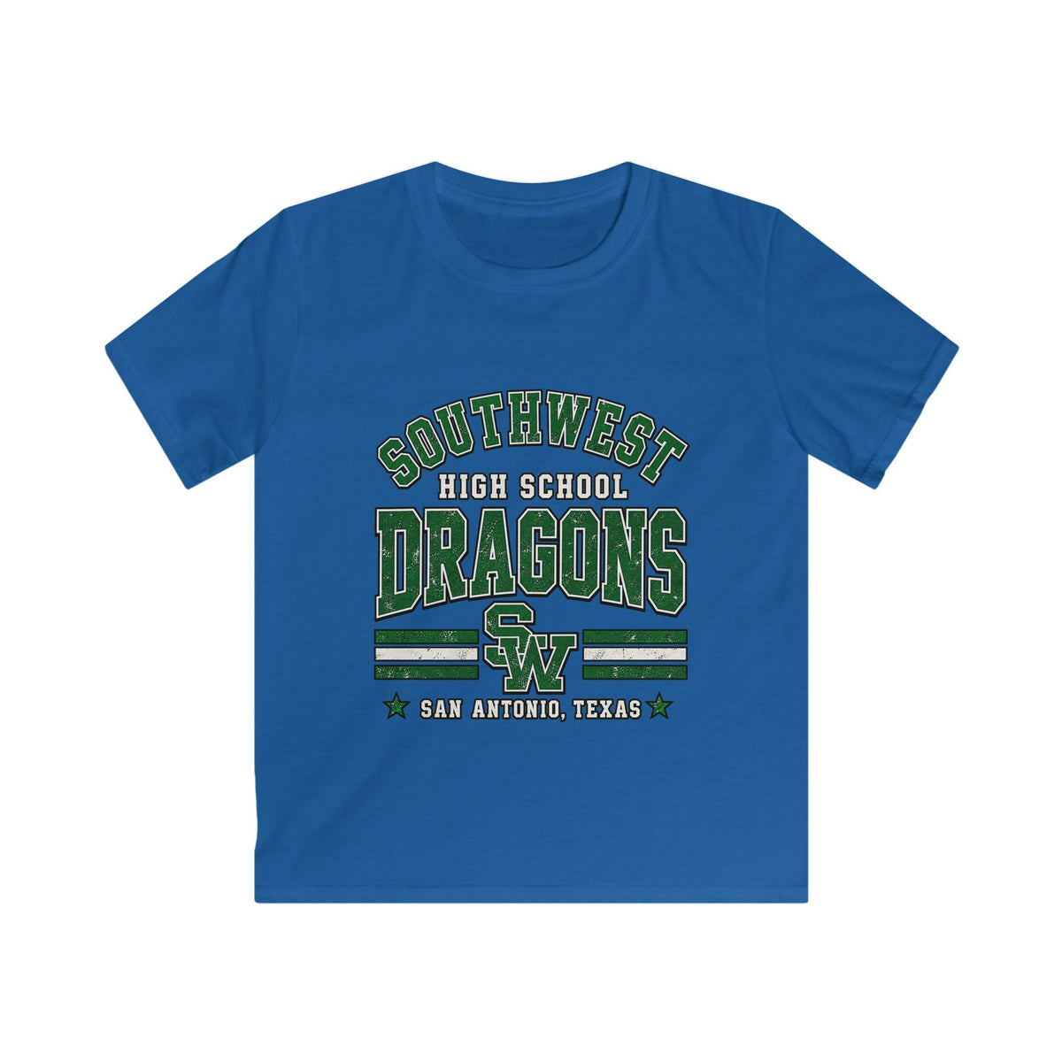 Southwest Dragons Kids T‑Shirt — High School Sports Tee (San Antonio, Texas)