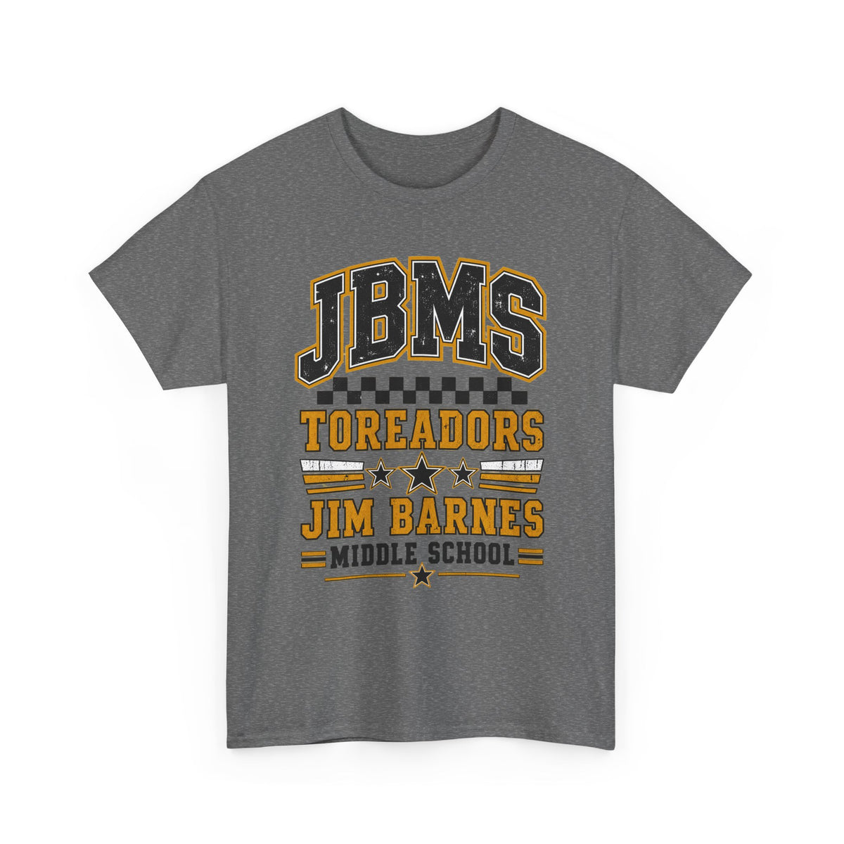 Jim Barnes Middle School Toreadors Tee — JBMS School Spirit T-Shirt
