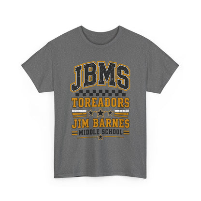 Jim Barnes Middle School Toreadors Tee — JBMS School Spirit T-Shirt
