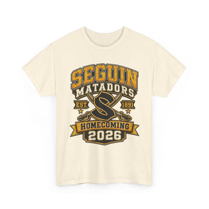 Seguin Matadors Homecoming 2026 T-Shirt