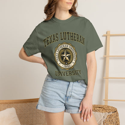 Texas Lutheran University Seal T-Shirt — Vintage Campus Tee