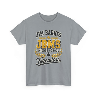 Jim Barnes Middle School JBMS Toreadors T-Shirt
