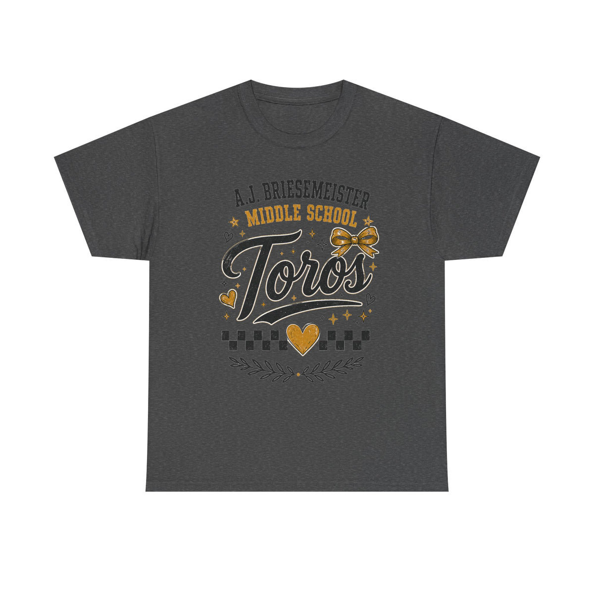 Toros Middle School Tee — L.J. Briesemaster School Spirit Shirt