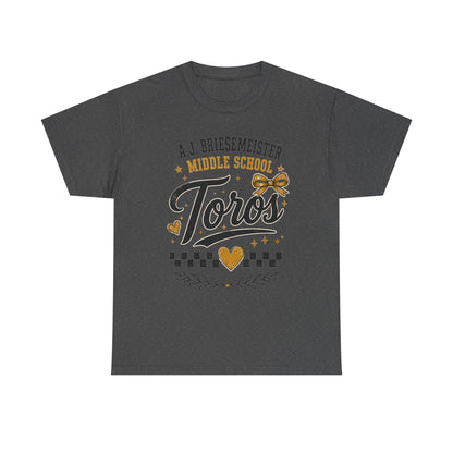 Toros Middle School Tee — L.J. Briesemaster School Spirit Shirt