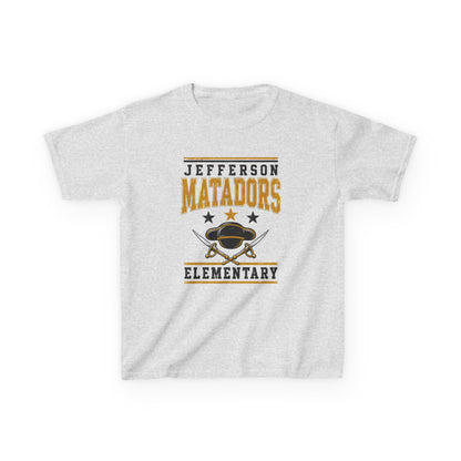 Jefferson Matadors Elementary Kids T-Shirt — School Spirit Tee