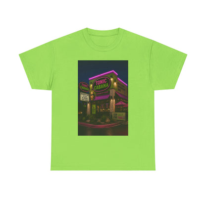 T-Shirt — Neon Tonic Cabana Nightclub Graphic Tee