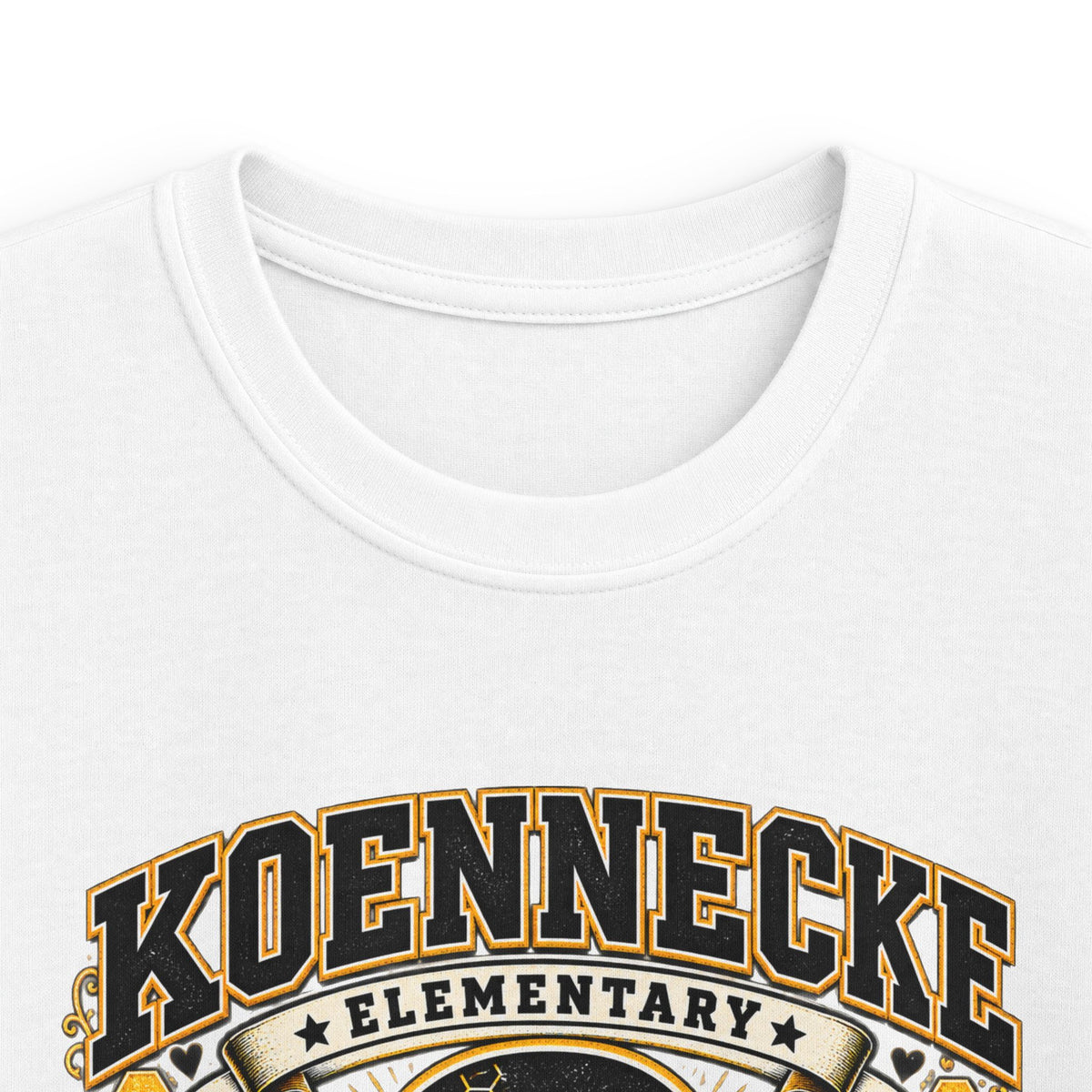Third Grade Kids Tee - Koennecke Elementary 3rd Grade Sunflower Bee School Shirt