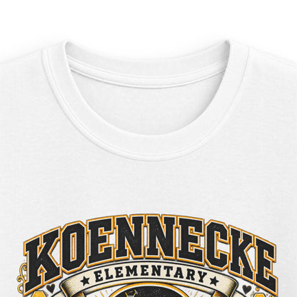 Third Grade Kids Tee - Koennecke Elementary 3rd Grade Sunflower Bee School Shirt