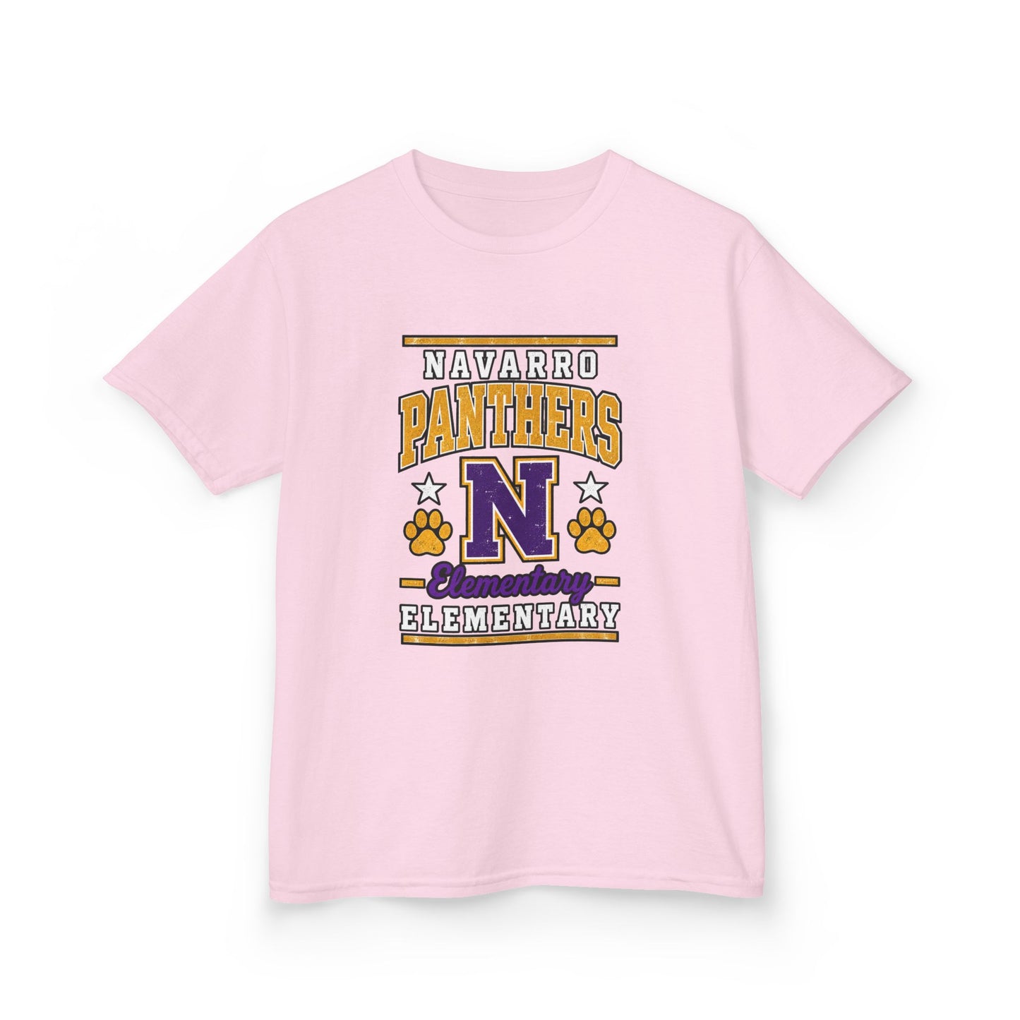 Navarro Panthers Kids T-Shirt — 'N' Elementary School Spirit Tee
