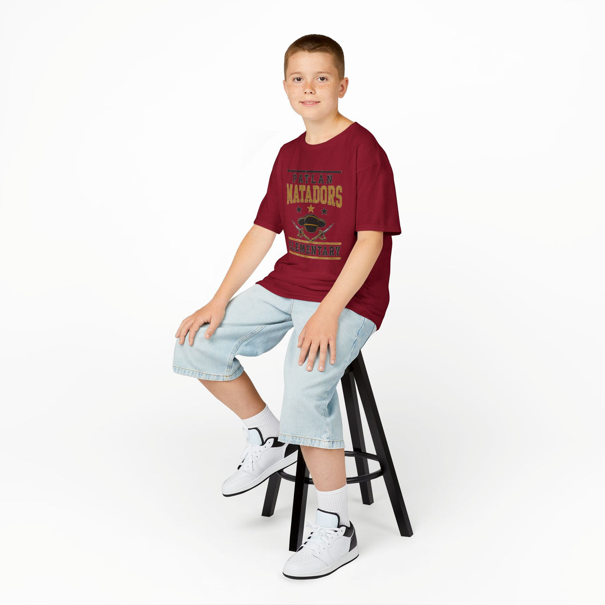 Patlan Matadors Elementary Kids T‑Shirt — School Spirit Tee