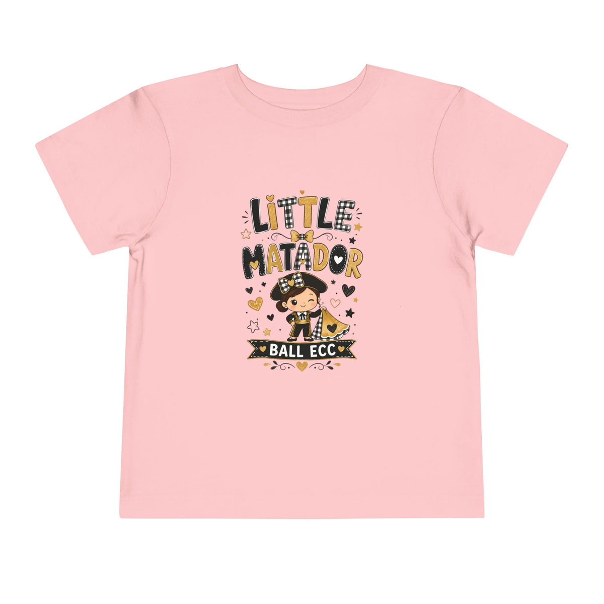 Little Matador Toddler Tee — Cute Bullfighter Baby Shirt