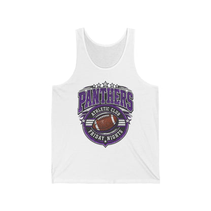 Panthers Friday Nights Football Tank — Personalized 'Wright 26' Athletic Club Jersey
