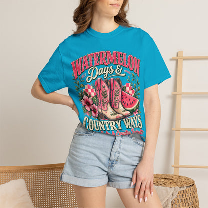 Watermelon Days & Country Ways T-Shirt