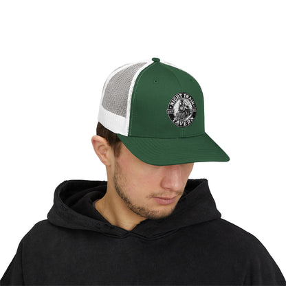 Night Train Tavern Trucker Cap-Embroidery