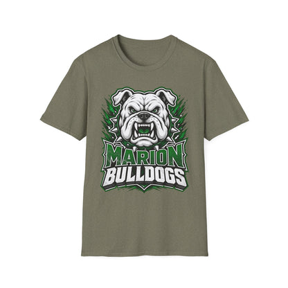 Bulldogs Mascot T-Shirt — Marion Bulldogs School Spirit Tee