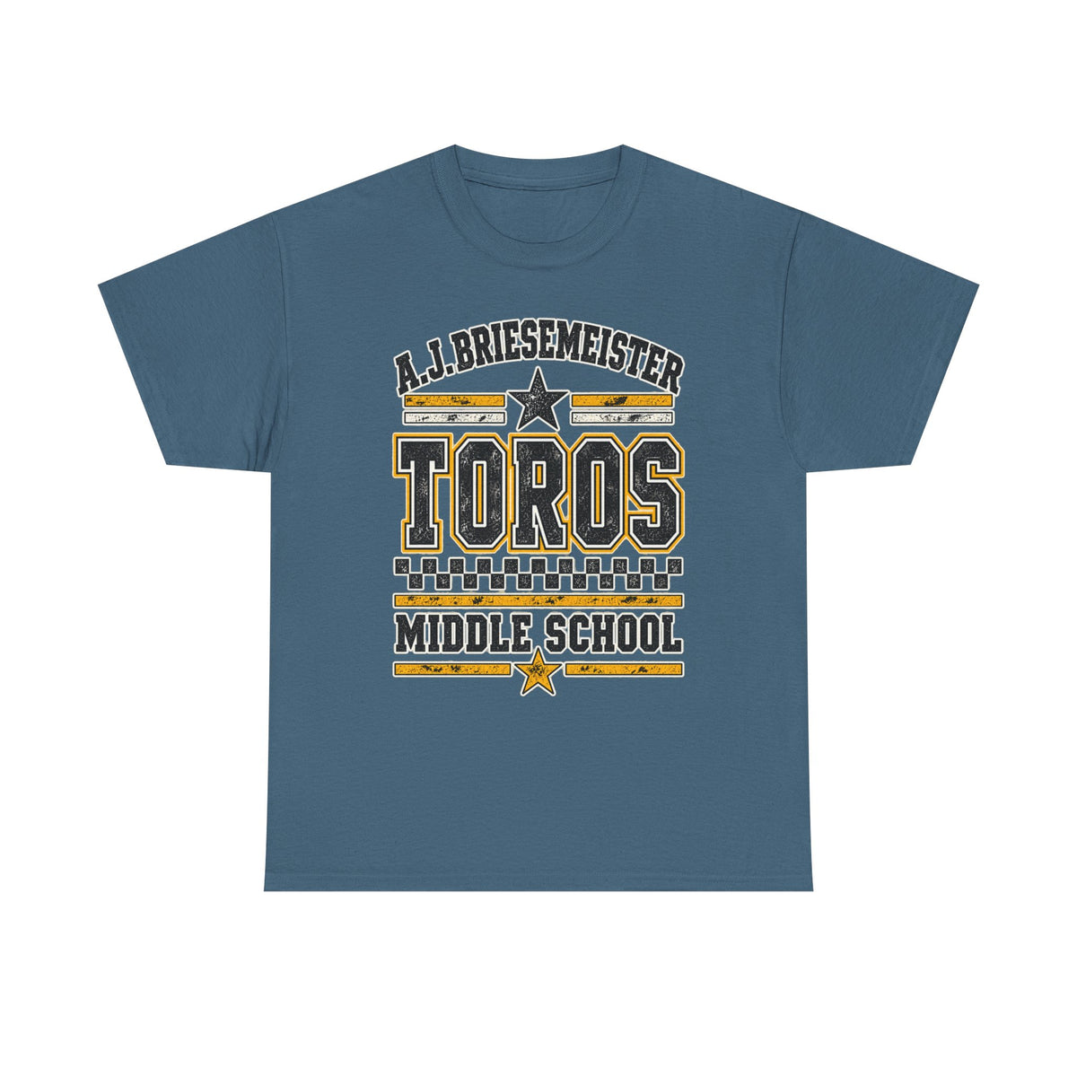 Toros Middle School Tee — A.J. Briesemeister School Spirit T-Shirt