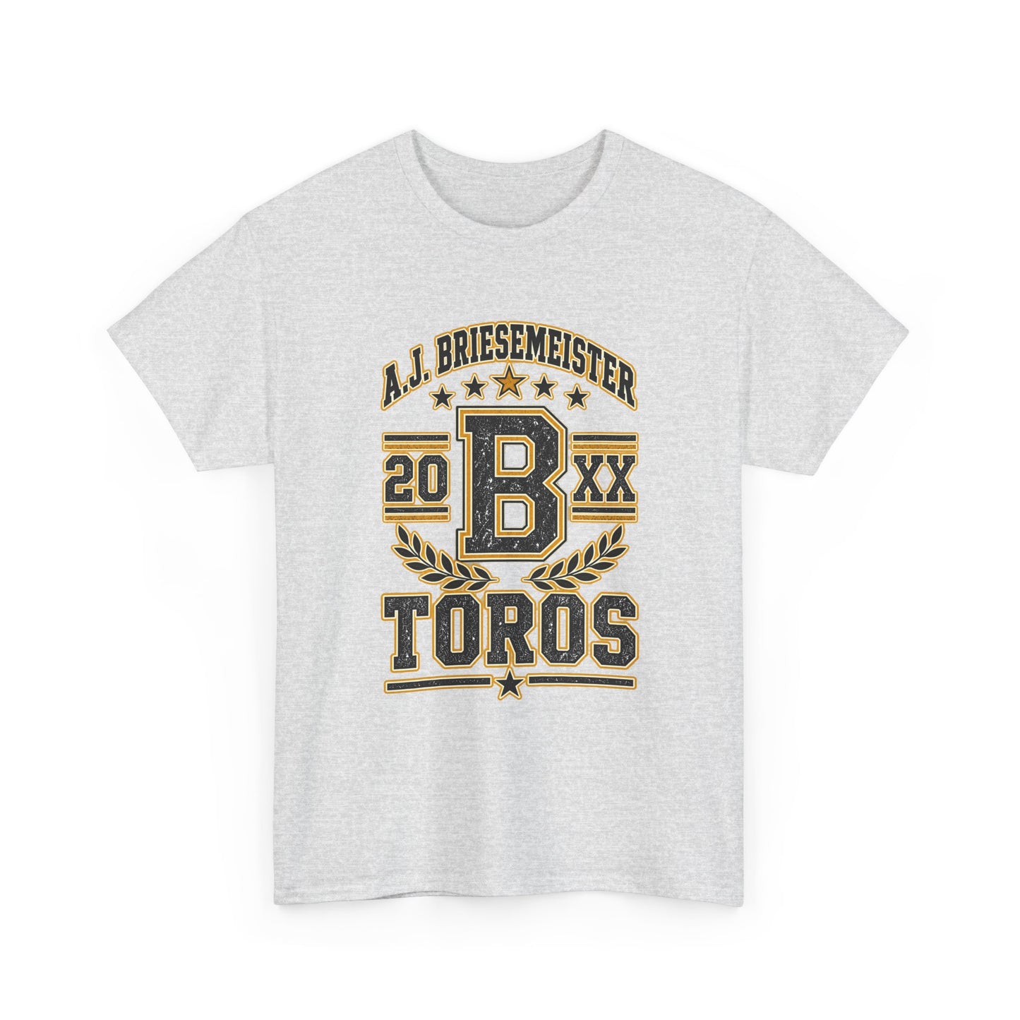 Toros Sports Crest Tee — A.J. Briesemeister Vintage Athletic Shirt