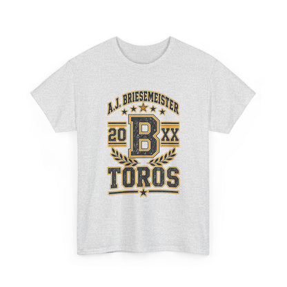 Toros Sports Crest Tee — A.J. Briesemeister Vintage Athletic Shirt